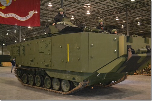 SAIC unveils upgraded assault vehicles for Marines